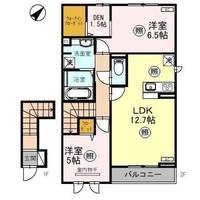 栃木県宇都宮市駒生町(アパート)の賃貸物件の間取り
