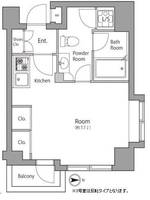 プラムハウス芝公園の間取り