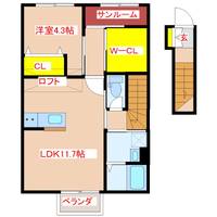 物件の間取り画像