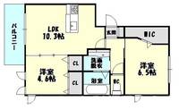 物件の間取り画像