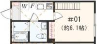 神奈川県平塚市真田4(アパート)の賃貸物件の間取り