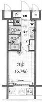 東京都中央区新川1(マンション)の賃貸物件の間取り