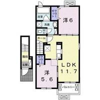 愛知県名古屋市守山区川宮町(アパート)の賃貸物件の間取り