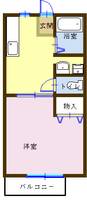 物件の間取り画像