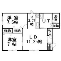 物件の間取り画像