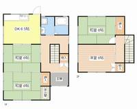 滋賀県甲賀市水口町山(一戸建)の賃貸物件の間取り