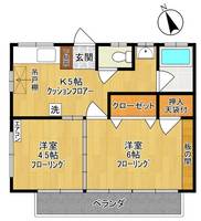 物件の間取り画像