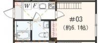 神奈川県平塚市真田4(アパート)の賃貸物件の間取り