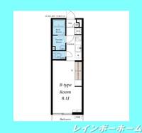 千葉県松戸市松戸(アパート)の賃貸物件の間取り