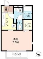 クレールIMの間取り