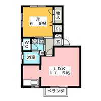カーサ・Fの間取り