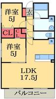 物件の間取り画像