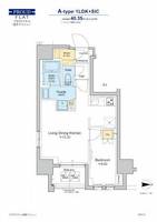東京都台東区千束1(マンション)の賃貸物件の間取り