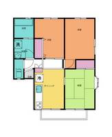 フラワーパークハウスBの間取り