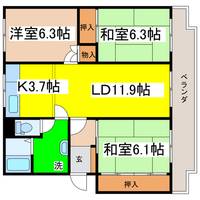 物件の間取り画像