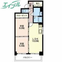 コーポタルトクの間取り