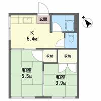 川添アパートの間取り