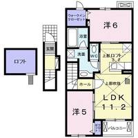 サンフローラ桜樹の間取り