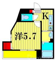 MELDIA松戸の間取り