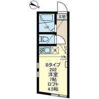 神奈川県横浜市保土ヶ谷区鎌谷町(アパート)の賃貸物件の間取り