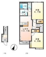 物件の間取り画像
