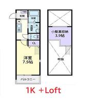 Raffine栃木 (ラフィーネ栃木)の間取り