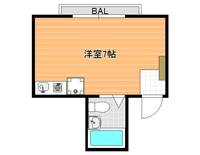 喜志マンションの間取り