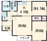 物件の間取り画像