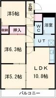 物件の間取り画像