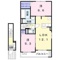 ピュアタウン小倉の間取り