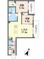 物件の間取り画像