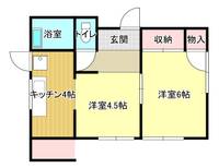栃木県栃木市大宮町(一戸建)の賃貸物件の間取り