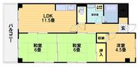 物件の間取り画像