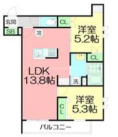 物件の間取り画像