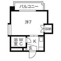 ウエストカニヤビルの間取り