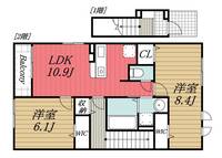 物件の間取り画像