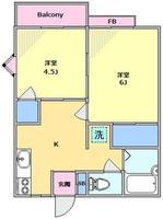 東京都世田谷区代田3(アパート)の賃貸物件の間取り