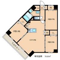 福岡県福岡市中央区梅光園2(マンション)の賃貸物件の間取り