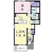 サニーグレイス・アイAの間取り