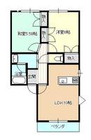 サウザンドリーフBの間取り