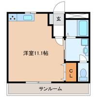 ハイツエクセル21の間取り