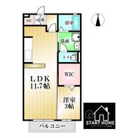 ヴィラセゾン6の間取り