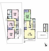 物件の間取り画像