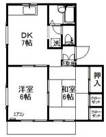 メゾン栗木台の間取り