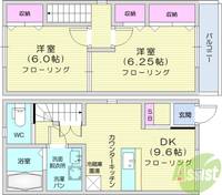 物件の間取り画像