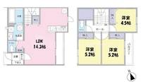 千葉県市川市曽谷1(アパート)の賃貸物件の間取り