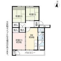 UR福生の間取り