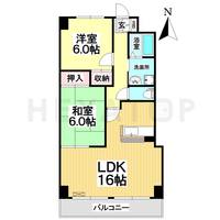 愛知県名古屋市瑞穂区彌富通3(マンション)の賃貸物件の間取り