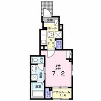 東京都昭島市松原町5(アパート)の賃貸物件の間取り