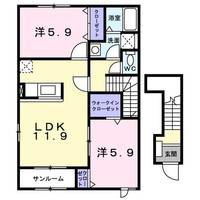 物件の間取り画像